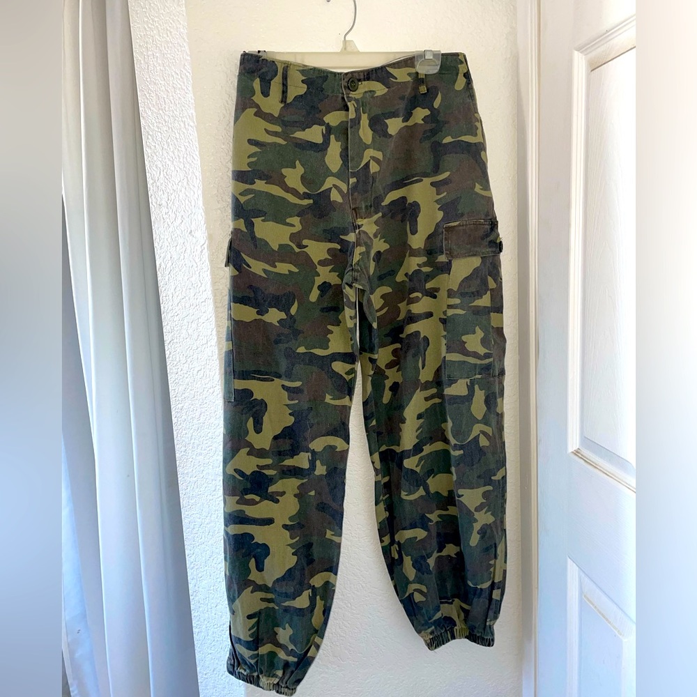 Oversized Camo Pants Brand New, Never Worn.